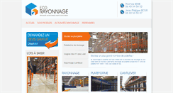 Desktop Screenshot of ecorayonnage.com